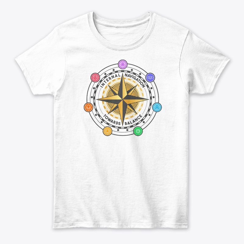 Chakras with Compass Sacred Geometry