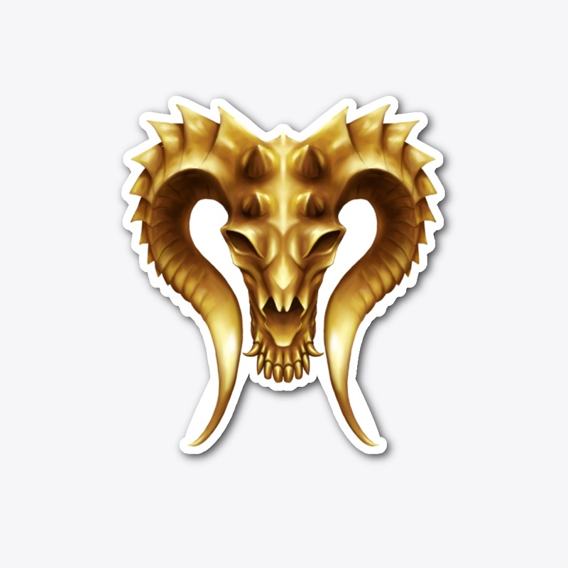 Gold Taun Skull