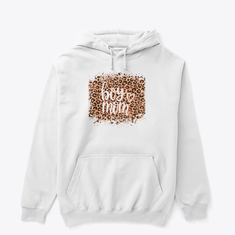Boy Loves Mom 2ith Leopard Print