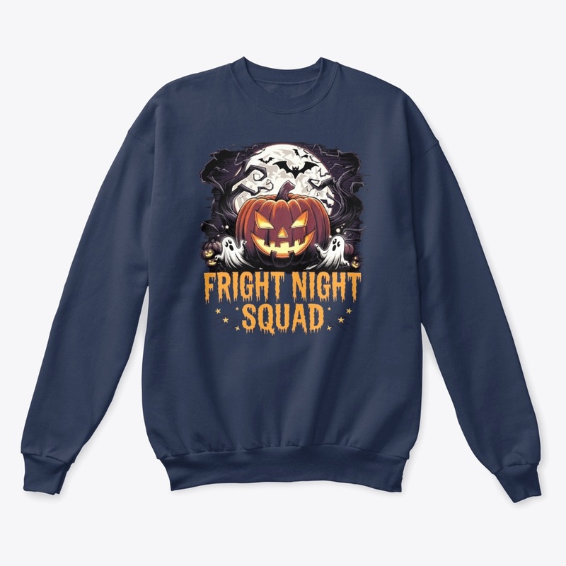 "Fright Night Squad | Halloween Pumpkin"