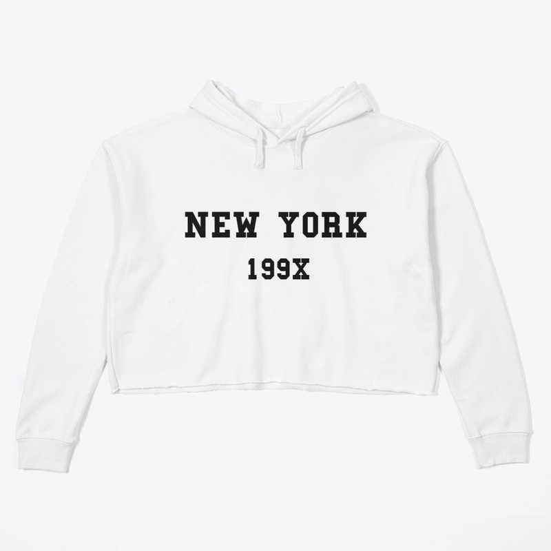  Women crop top hoodie