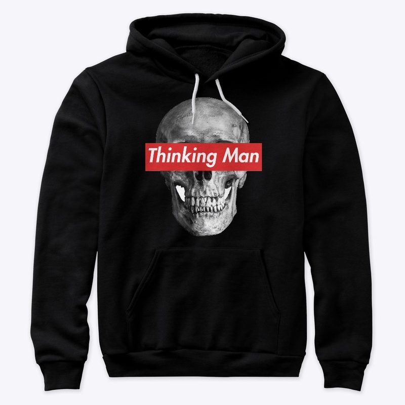 Thinking Man Skull 