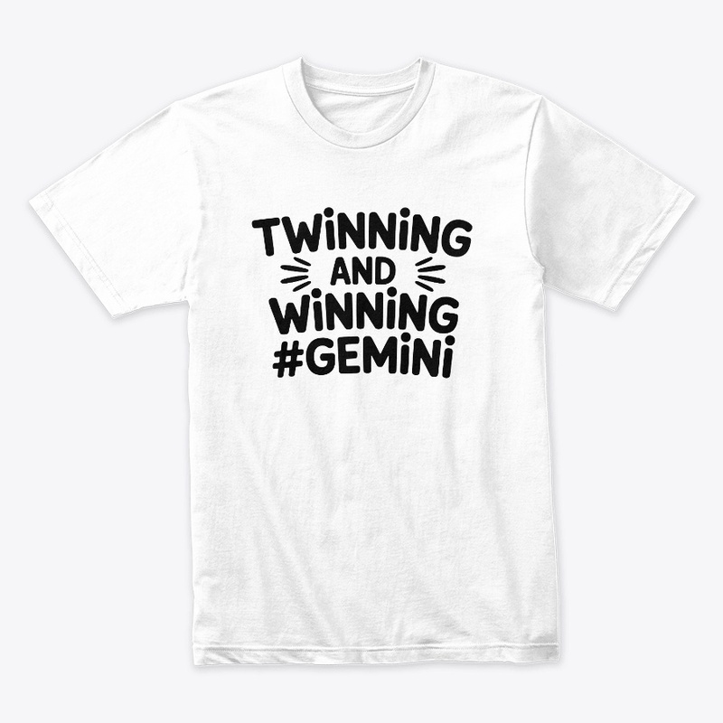 Twinning & Winning Gemini Tee ♊