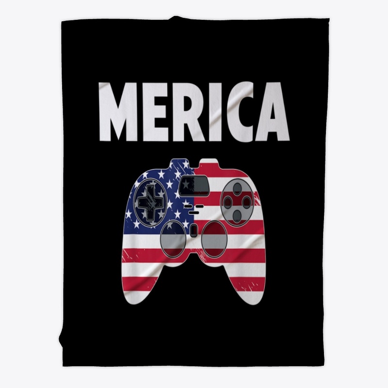 Merica Game Controller Funny Patriotic G