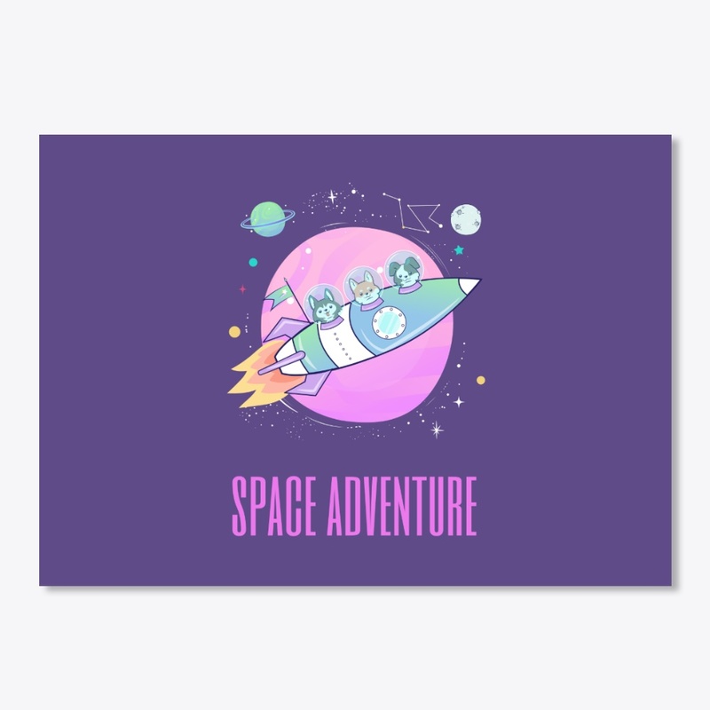 Dog space adventure