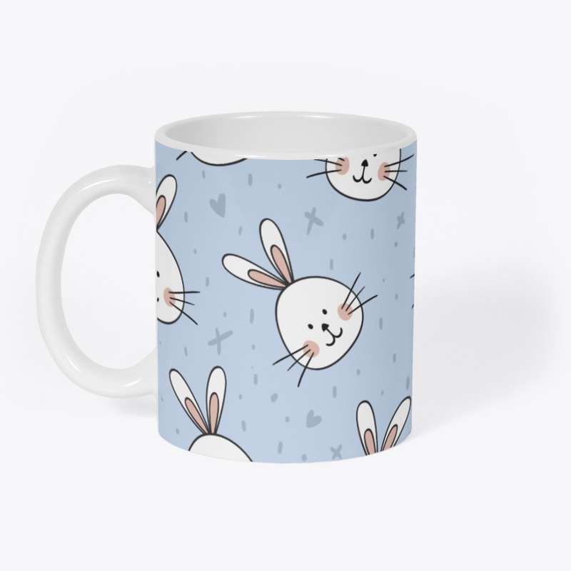 rabbits mug