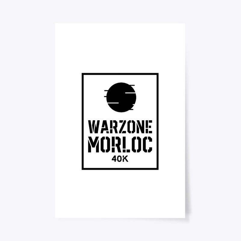 Warzone Morloc - Large Black Logo