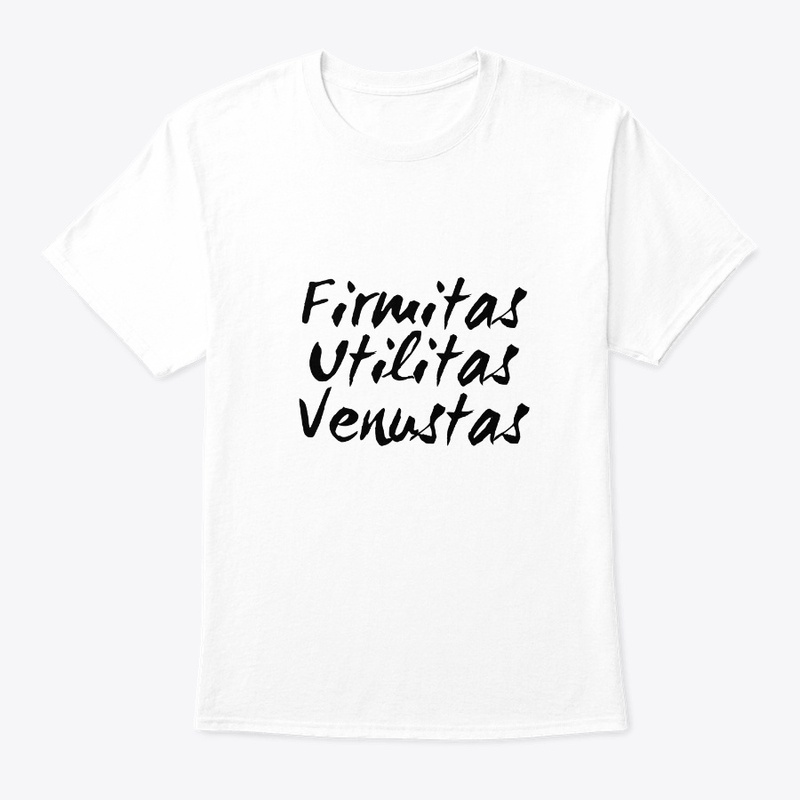 Firmitas, Utilitas, Venustas Vitruvius