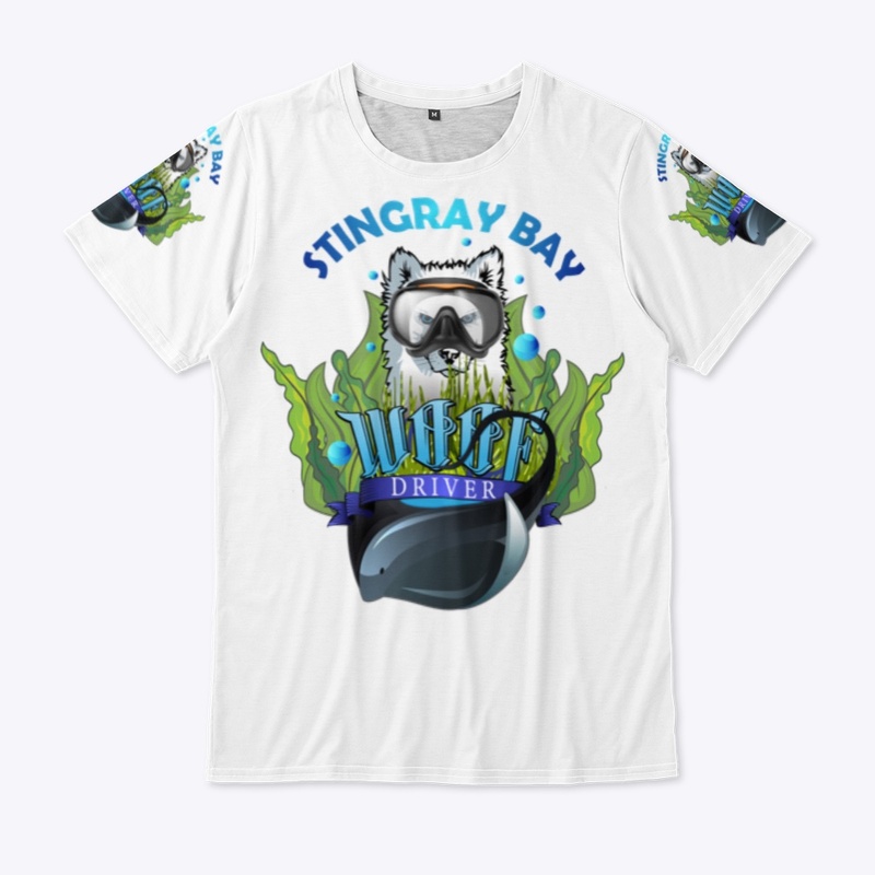 Stingray Bay All-Over-Print T-Shirt