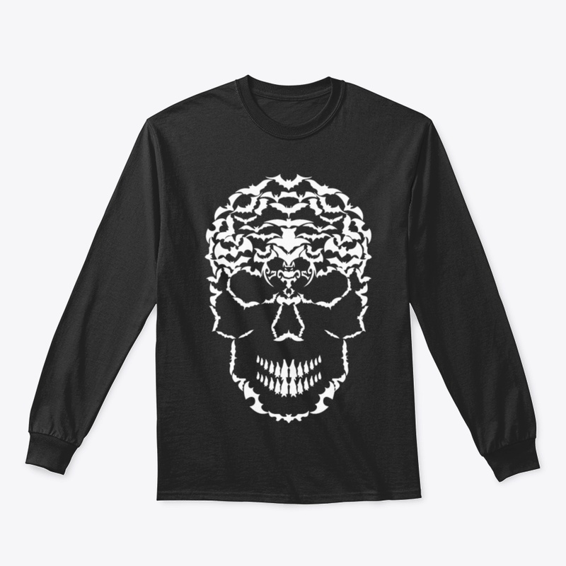 Bats Human Satan Scare Bird Raglan Sleev