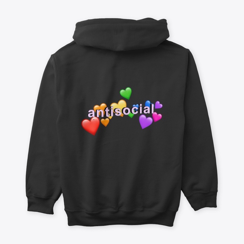 Antisocial aesthetic 2 hoodie/crew