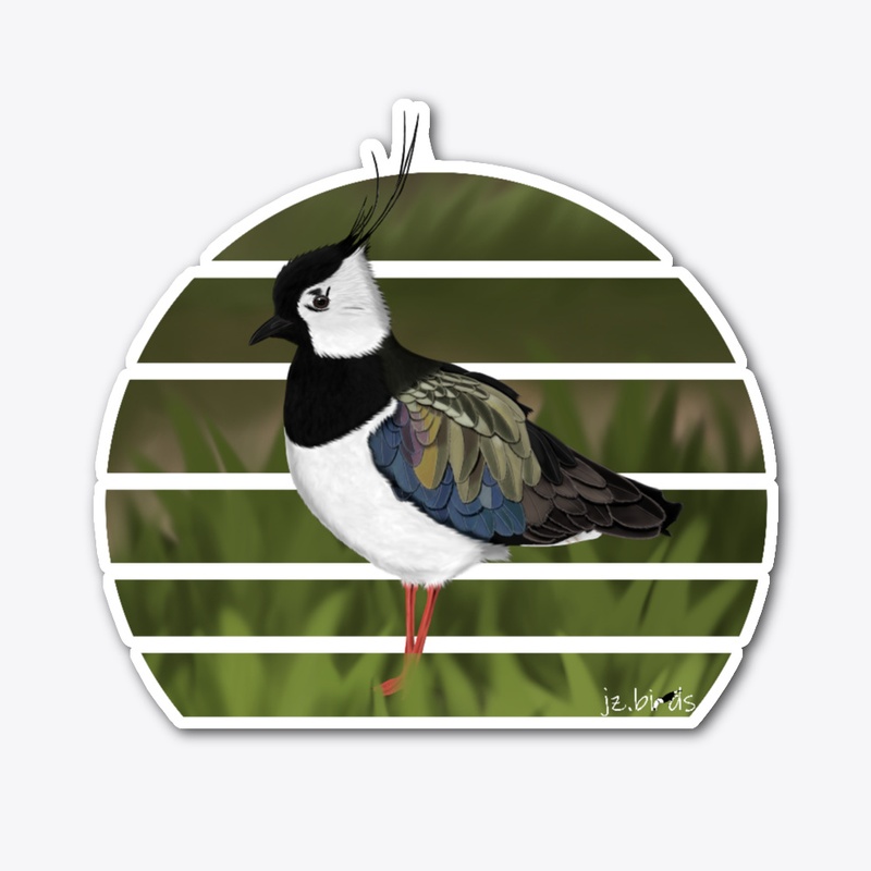 jz.birds Northern Lapwing Bird Design