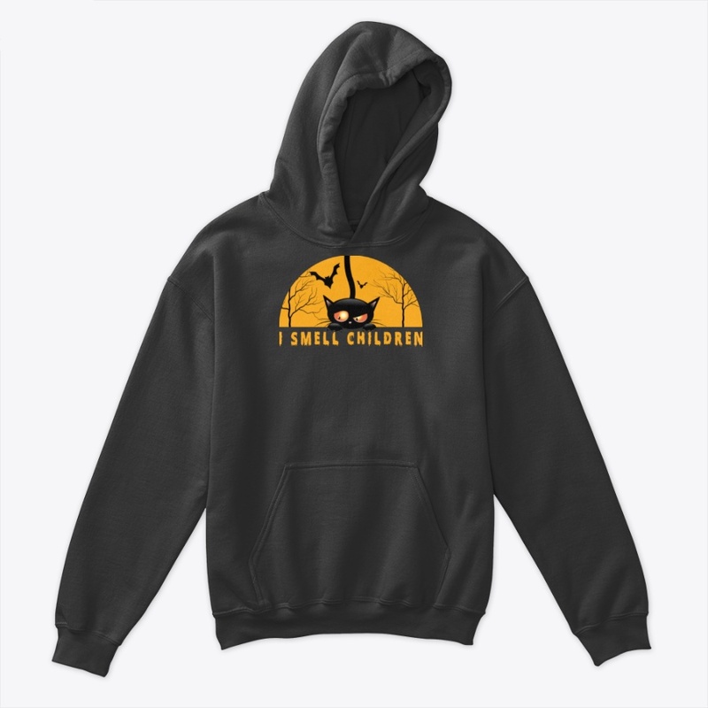 Black Cat Halloween T-Shirt