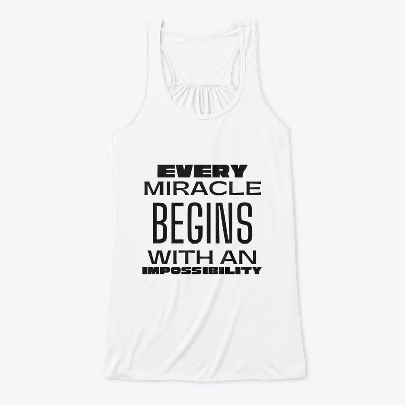 Every Miracle | Black Font
