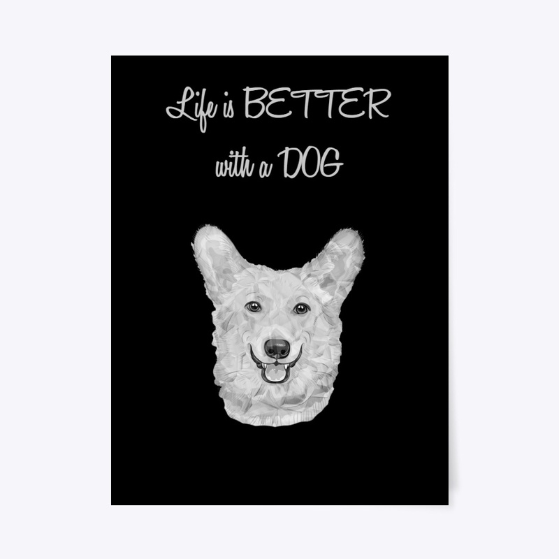 Men and Women Dog Tee Shirt
