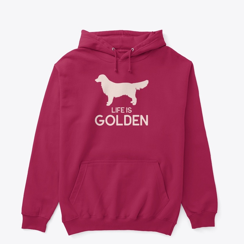 "Life is Golden" Golden Retriever