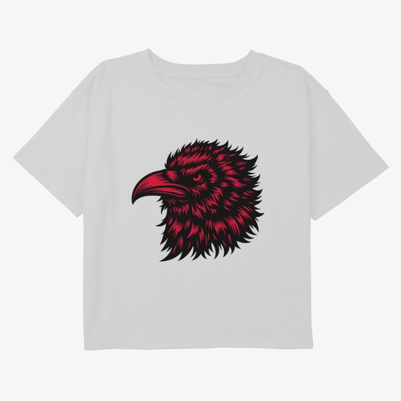 Wild and Mysterious Crow Design