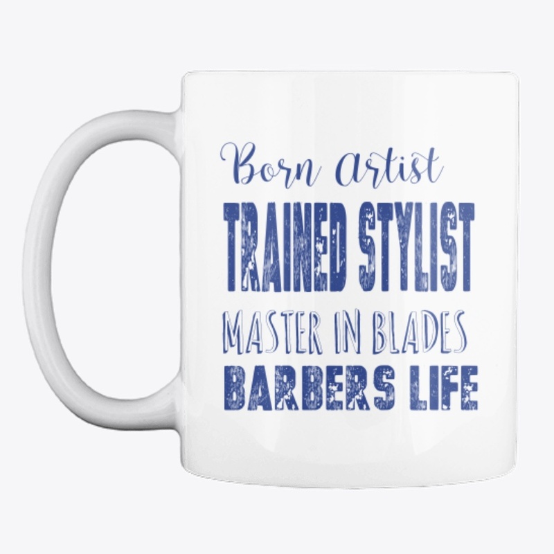Born Artist Barbers Life T Shirt