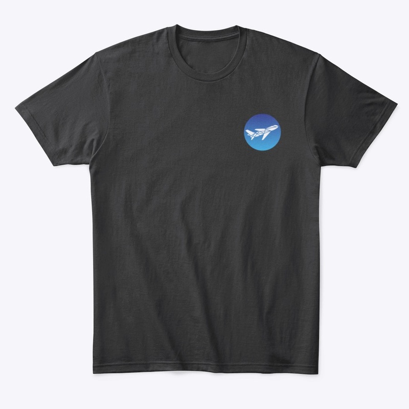 Blue Plane tee