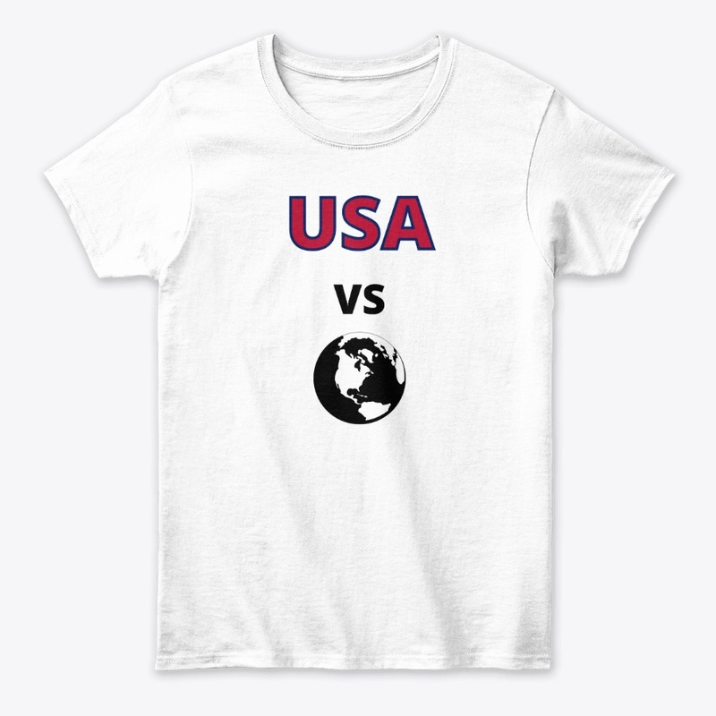 USA VS The world t-shirt