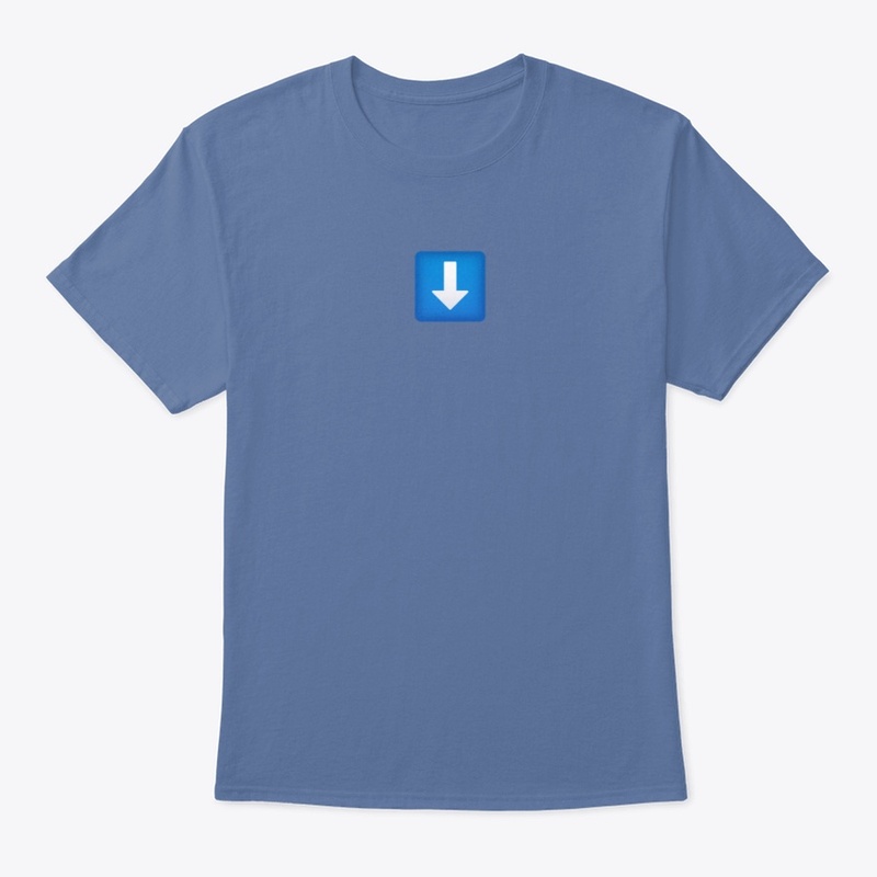 Down arrow t-shirt 