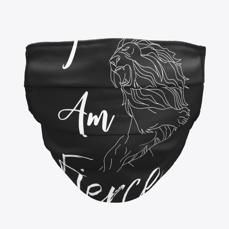 I am Fierce Lion design 