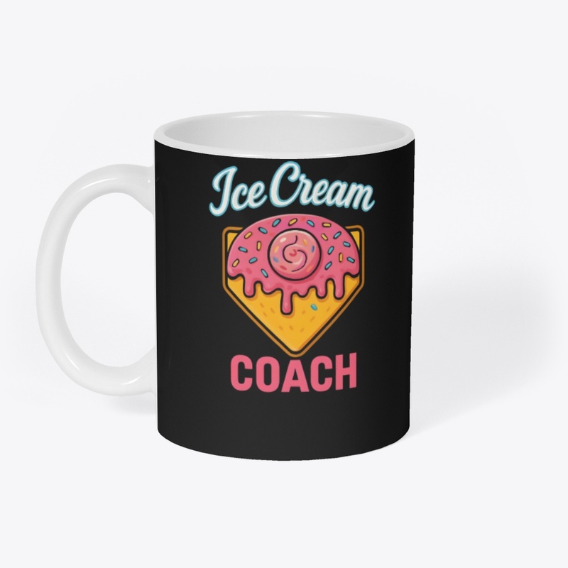 Ice Cream Coach Fun Graphic Tee