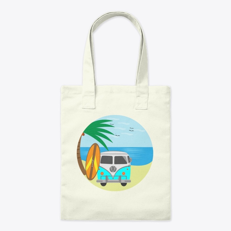 Surfing Summer Beach