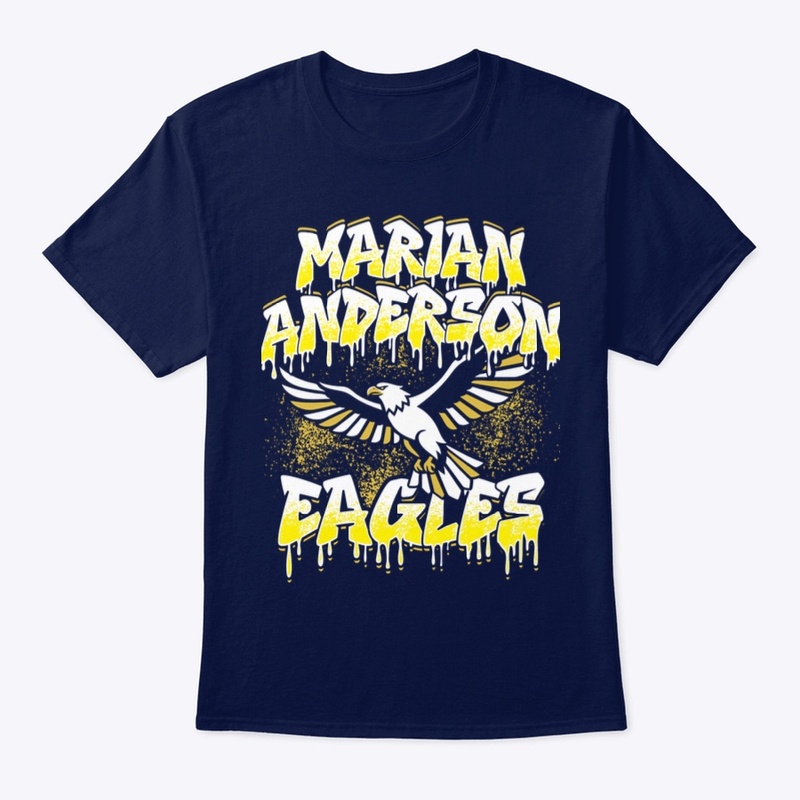 Graffiti Anderson Eagles Logo