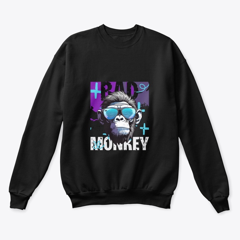 Black Purple Bad Monkey