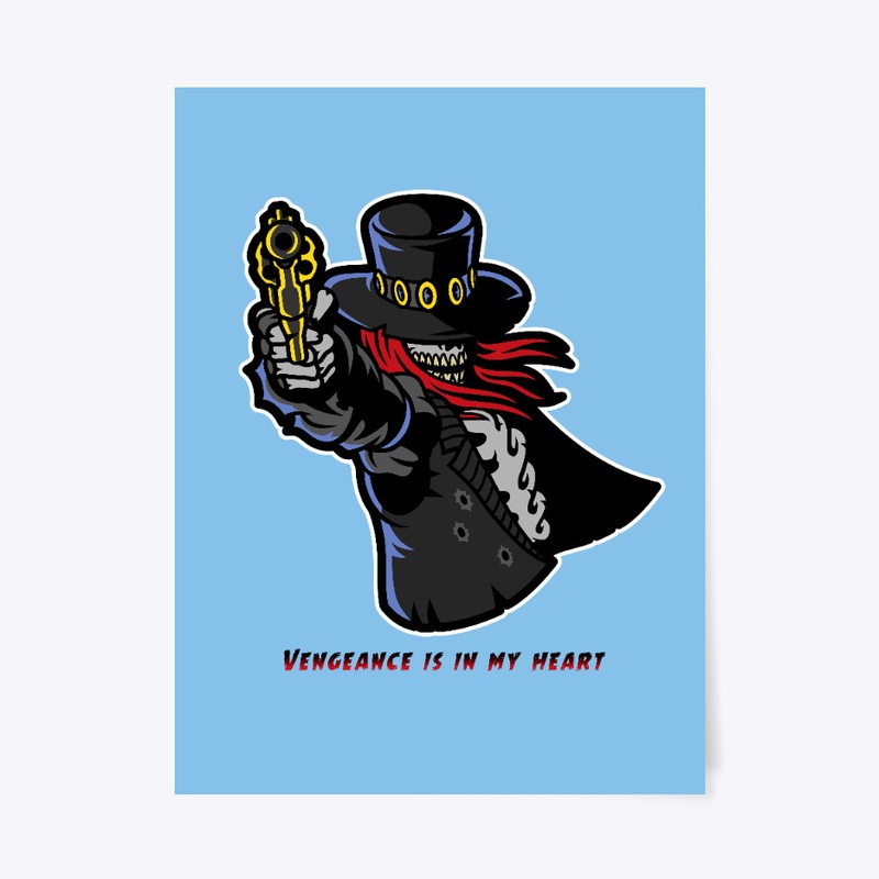 Gaming Skull - Vengeance is in my heart