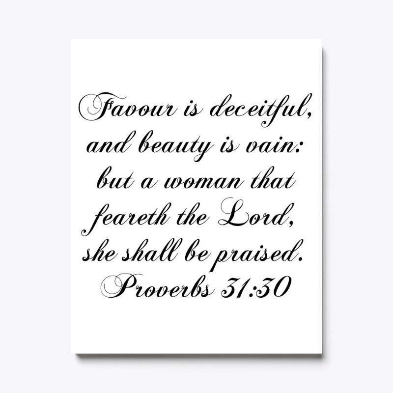 Beauty is Vain Canvas