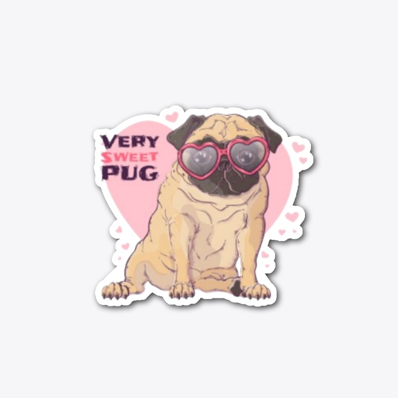 very sweet pug