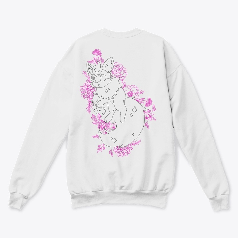  Floral Foxeon White 
