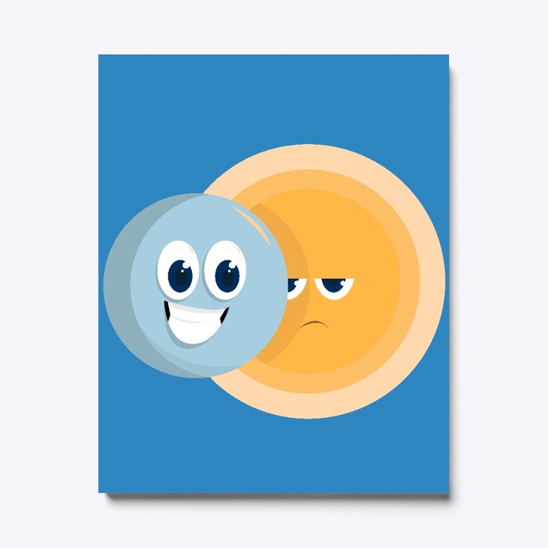 Sun and Moon -Solar eclipse