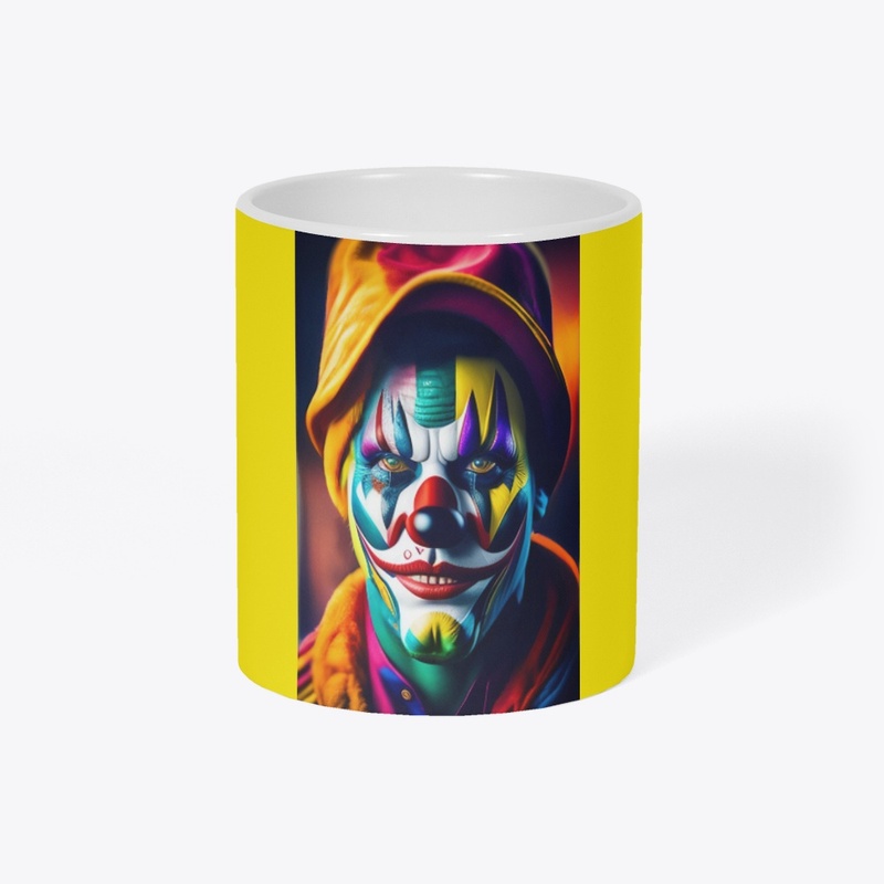 Scary Clown Sleeves Fantasy  T-Shirt