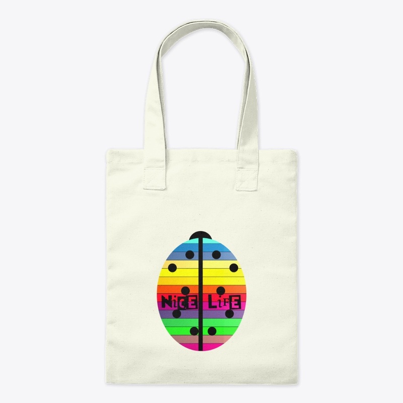 yoga nice life rainbow 