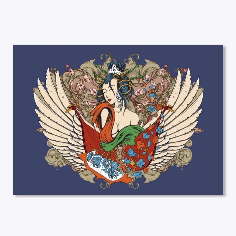 Japanese Flora Geisha