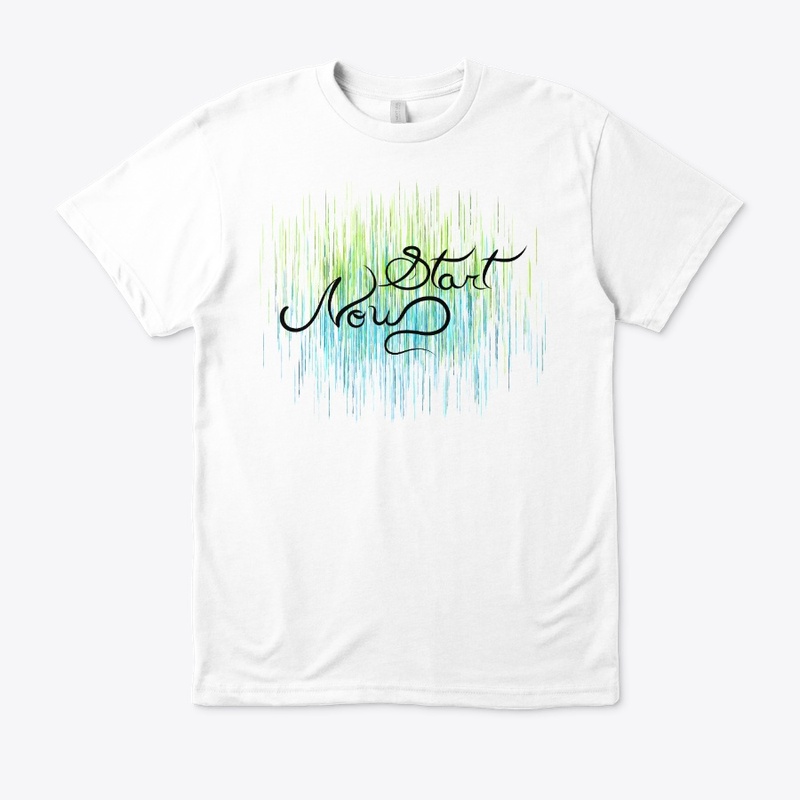 Art Lettering: "Start Now"