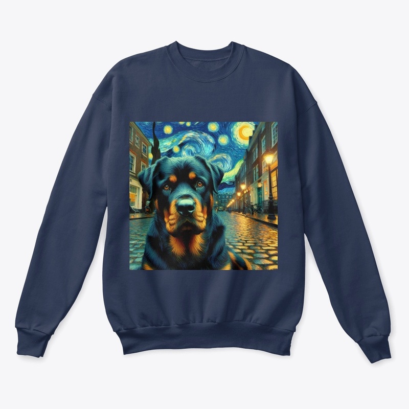 Rottweiler Starry Night