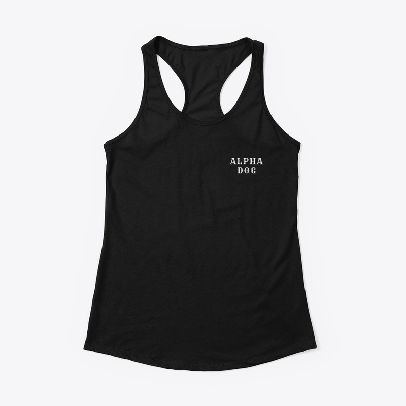 Alpha Dog 2380 - Women's Racerback Tank - Women's Racerback Tank - Women's Racerback Tank - Women's Racerback Tank