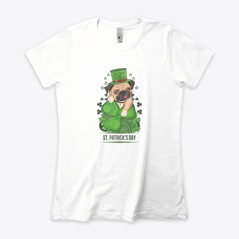 Pug St. Patrick's Day