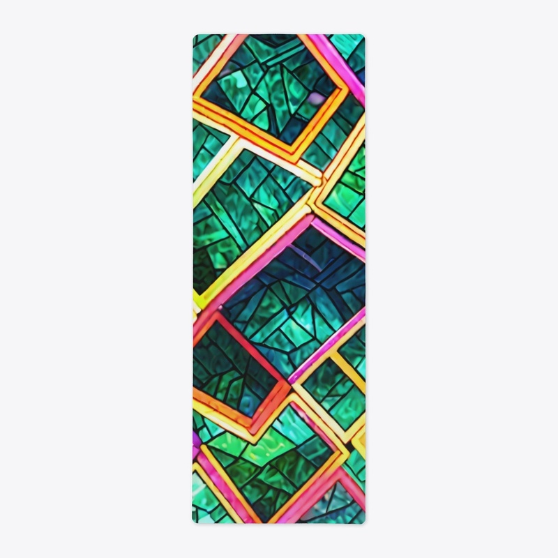 Jade Geometric All-Over Print