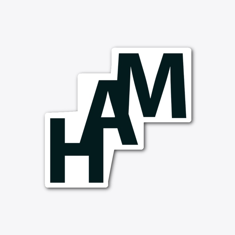 HAM Die Cut Sticker