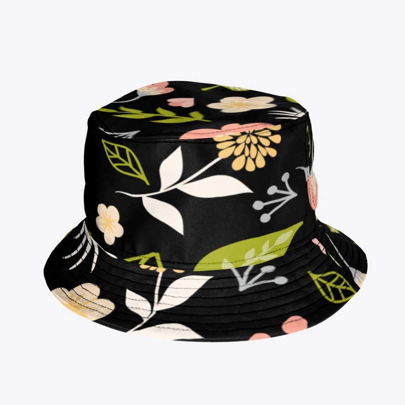 Spring grass and flowers