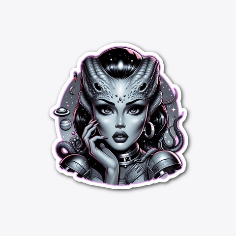 Lovecraft Lady Standard T-Shirt Front