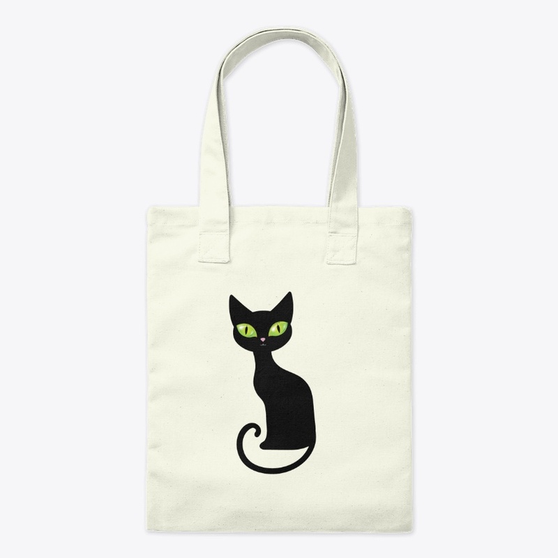 Black Cat with Green Eyes! Anime  eyes .