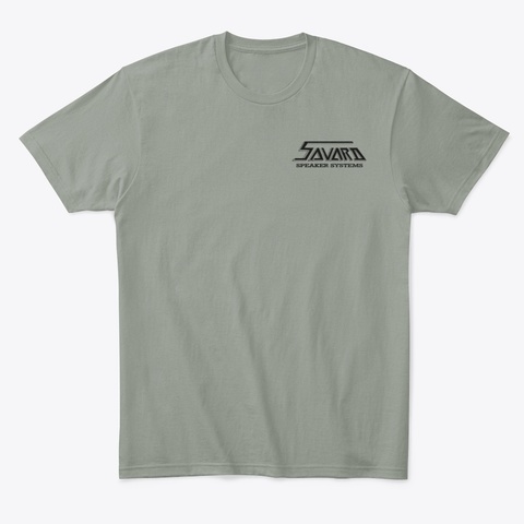 Men's Bass Head Vol.4 Grey T-Shirt Front