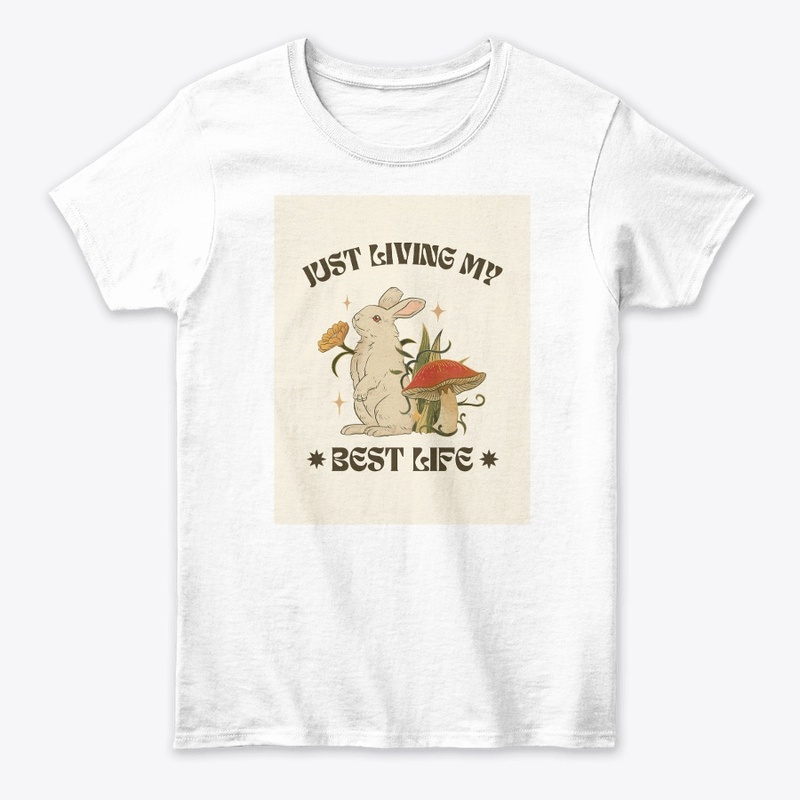 Just living my best life t-shirt design 