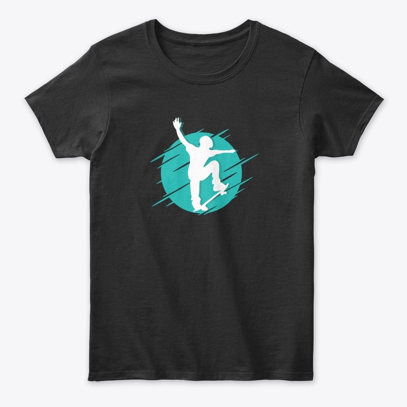 Skateboard Guy - Coolest Graphic Tees